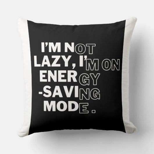 エネルおもしろいギー救モード装飾用クッション クッション (裏面)