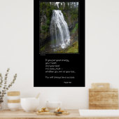 エネルもしギーを…ポスタ感動的ー ポスター (キッチン)