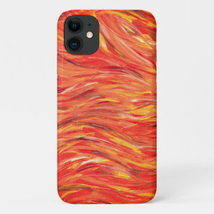 エネルよくはしゃぐギーと情熱オリジナル抽象芸術アート iPhone 11 ケース