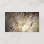 エネルエレガントギー線澄ん石英 名刺 (正面)