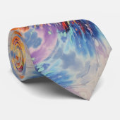 エネルカラフルギー抽象芸術バースト ネクタイ (ロール)