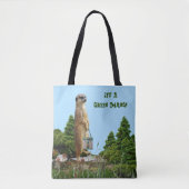 エネルカート動物を運ぶ トートバッグ (正面)