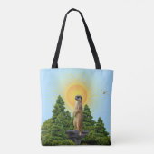 エネルカート動物を運ぶ トートバッグ (裏面)