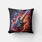 エネルギカラフルーなギタービデオ クッション (正面)