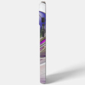 エネルギッシュでカラフルな抽象的フラクタルアートフラワー Case-Mate iPhoneケース (裏面 / 左)