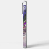 エネルギッシュでカラフルな抽象的フラクタルアートフラワー Case-Mate iPhoneケース (裏面 / 左)