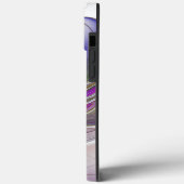 エネルギッシュでカラフルな抽象的フラクタルアートフラワー Case-Mate iPhoneケース (裏面 / 左)