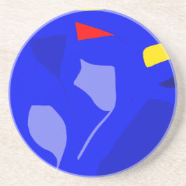 エネルギッシュなイメージサンドストーンコースター コースター