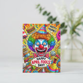 エネルギッシュなエイプリルフールズデイカード シーズンカード (スタンド正面)