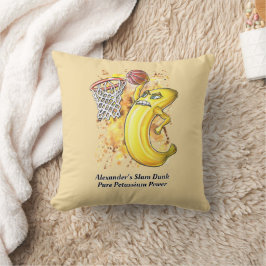 エネルギッシュなスラムダンクバナナ – フルーティニタリーパワー🍌 クッション
