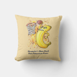 エネルギッシュなスラムダンクバナナ – フルーティニタリーパワー🍌 クッション