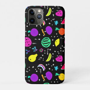 エネルギッシュなネオンフルーツダンス iPhone 11 PROケース