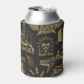エネルギッシュなロック音楽のエッセンス 缶クーラー (缶正面)