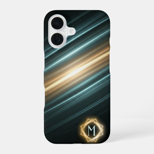 エネルギッシュな光 iPhone 16ケース (裏面)