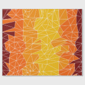 エネルギッシュな幾何学的パターンのラップ紙 ラッピングペーパー (フラット)