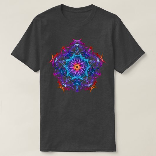 エネルギッシュな幾何学 Tシャツ (デザイン正面)
