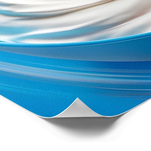 エネルギッシュな食べ物ボウル:ヨーグルトとフルーツミューズリ ポスター (角)