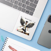 エネルギッシュなEsports調和 シール (ノートパソコンとiPhone)