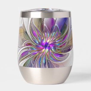 エネルギッシュカラフルな抽象芸術フラクタル芸術花