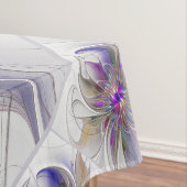 エネルギッシュカラフルな抽象芸術フラクタル芸術花 テーブルクロス (インサイチュ)