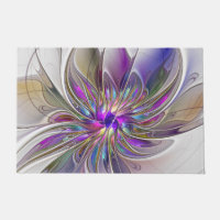 エネルギッシュカラフルな抽象芸術フラクタル芸術花