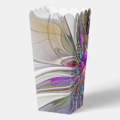 エネルギッシュカラフルな抽象芸術フラクタル芸術花 フェイバーボックス (裏面)