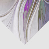 エネルギッシュカラフルな抽象芸術フラクタル芸術花 薄葉紙 (詳細)