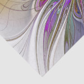 エネルギッシュカラフルな抽象芸術フラクタル芸術花 薄葉紙 (詳細)