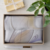 エネルギッシュカラフルな抽象芸術フラクタル芸術花 薄葉紙 (ギフト)