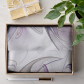 エネルギッシュカラフルな抽象芸術フラクタル芸術花 薄葉紙 (ギフト)