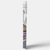 エネルギッシュカラフルな抽象芸術フラクタル芸術花 Case-Mate iPhoneケース (裏面 / 右)