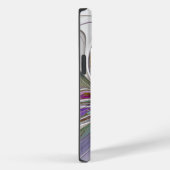 エネルギッシュカラフルな抽象芸術フラクタル芸術花 Case-Mate iPhoneケース (裏面 / 右)