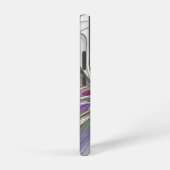 エネルギッシュカラフルな抽象芸術フラクタル芸術花 SAMSUNG GALAXYケース (右側面)