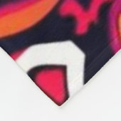 エネルギッシュ曼荼羅 フリースブランケット (角)