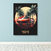 エネルギッシュ流れ。鮮やかクリエイティブアートキャンバス印刷 キャンバスプリント (インサイチュ (ウッドフロア))