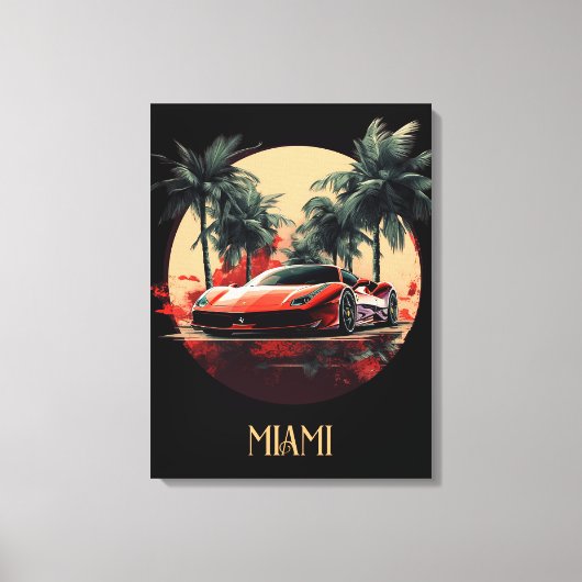 エネルギッシュ流れ。鮮やかクリエイティブアートキャンバス印刷 キャンバスプリント (正面)