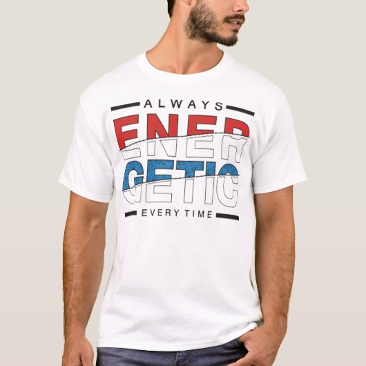 エネルギッシュ Tシャツ (正面)