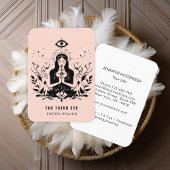 エネルギヘイラー霊気スピリチュアル名刺 名刺