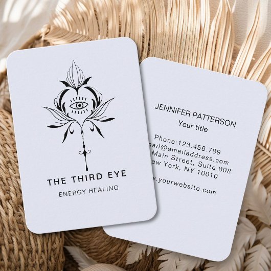 エネルギヘイラー霊気スピリチュアル名刺 名刺