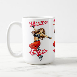 エネルギーと自由のダンス コーヒーマグカップ