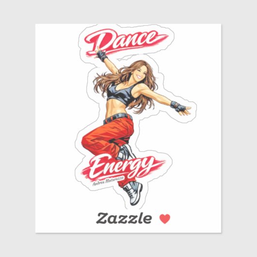 エネルギーと自由のダンス シール (シート)