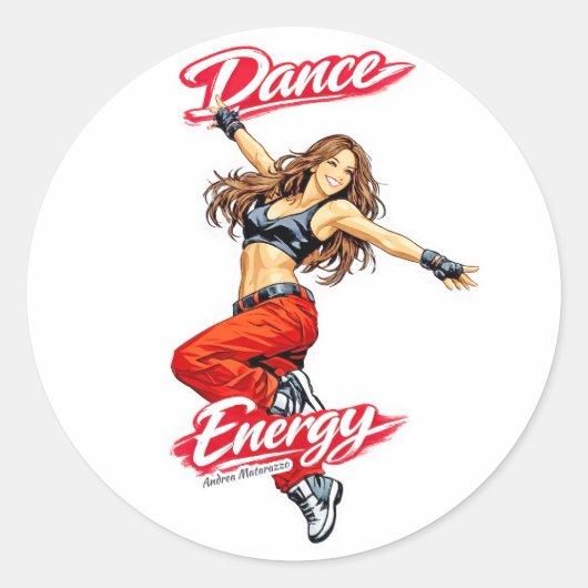 エネルギーと自由のダンス ラウンドシール (正面)
