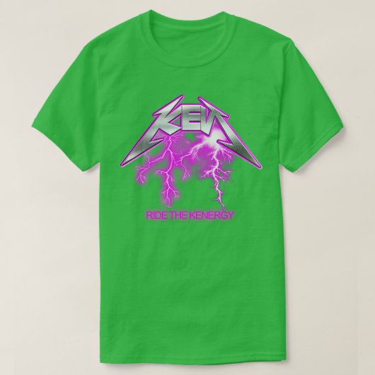 エネルギーに乗る Tシャツ (デザイン正面)