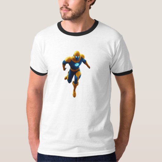 エネルギーのマスターヒーロー Tシャツ (正面)