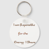 エネルギーの中の力 キーホルダー (正面)