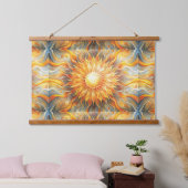 エネルギーの前向き放射 吊り下げ型タペストリー (寝室)