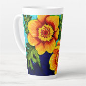 エネルギーの巨大なコーヒーマグのためのケシ カフェラテマグ (左アングル)