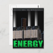 エネルギーの独立性 ポストカード (正面/裏面)