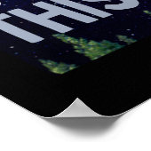 エネルギーの責任を取って下さい ポスター (角)