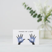 *~*エネルギーは霊気に治療の軽い星を渡します 名刺 (スタンド正面)